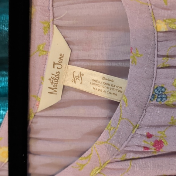 Matilda Jane Lavender Floral Midi Dress - Picture 2 of 4